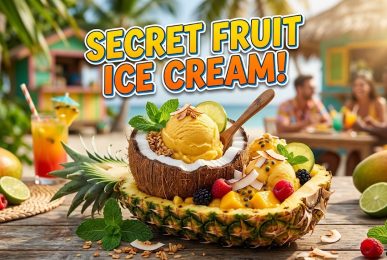 Fruit Shell Ice Cream