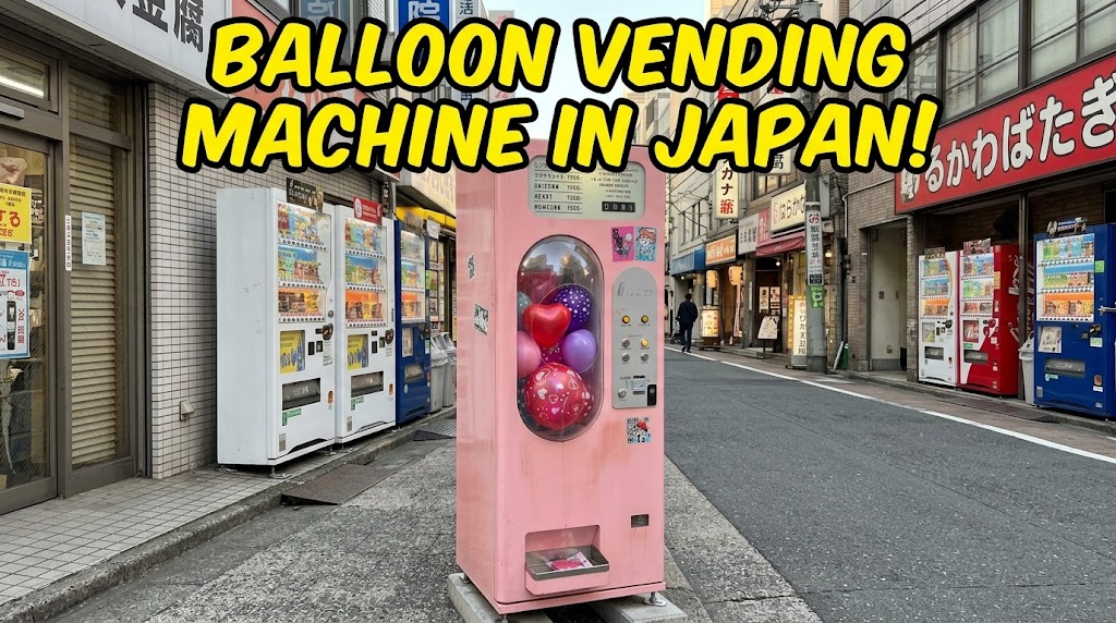 Unique Balloon Vending Machine Unifi Coverage