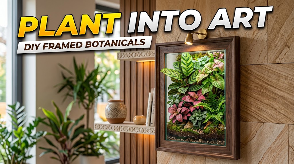 Framed Botanical Displays Home Decor Unifi Coverage