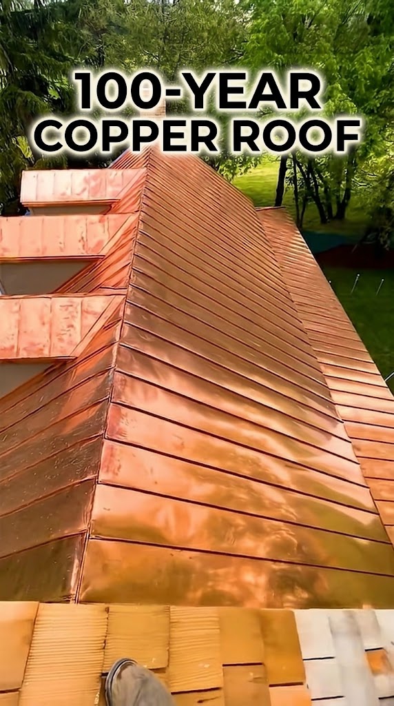 The 100-Year Pure Copper Roof