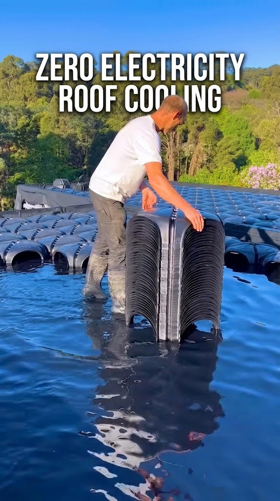 Zero Electricity Roof Cooling Unifi Coverage
