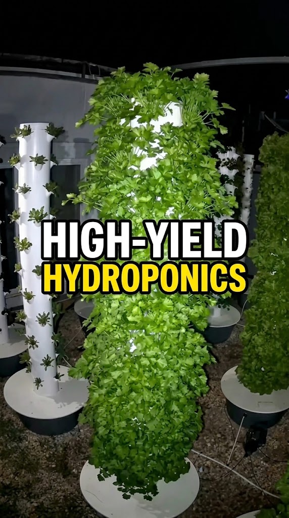 Maximizing Yield with Hydroponic Towers Unifi Coverage