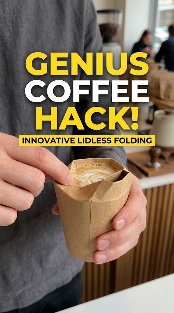 Origami Coffee Cup is Changing Takeaway Culture Unifi Coverage